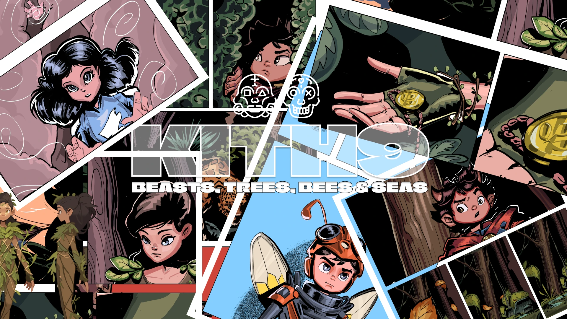 Illustrated character artwork from Kith9