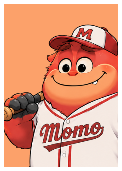 Character artwork of Momo Jr